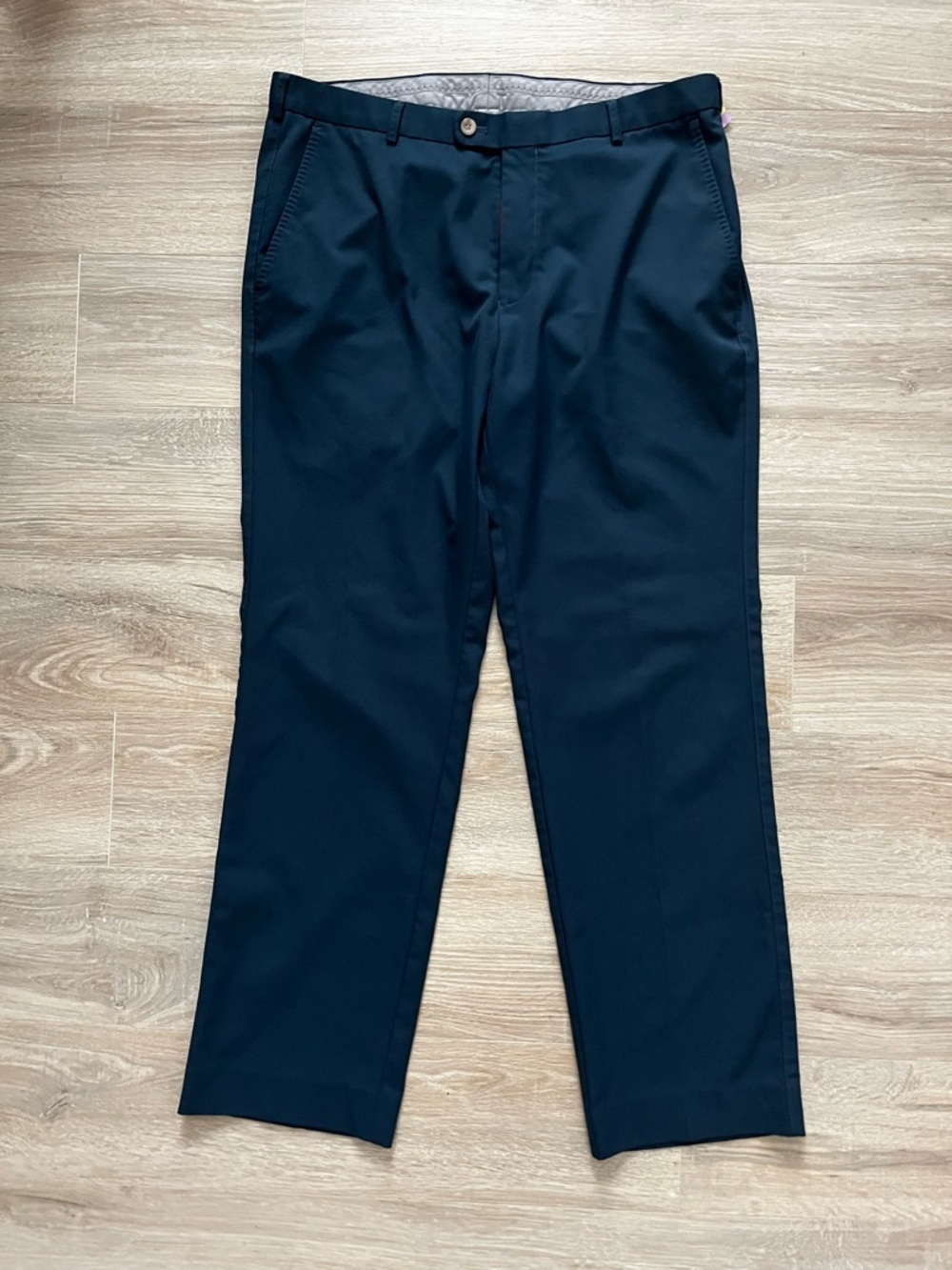 Peter Millar Men’s Wicking Golf Athletic Pants Blue Flat Front - Size 34